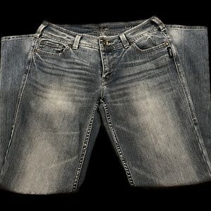 Womans Silver Jeans Western Glove Works